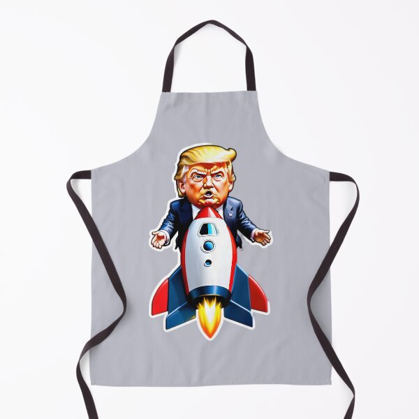 Item preview, Donald Trump Space Force Rocket designed and sold by TheArtOfPat.