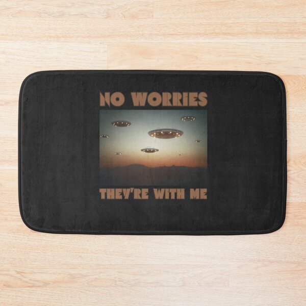 Item preview, UFO Invasion - No Worries They're with me designed and sold by ShaneCRob.