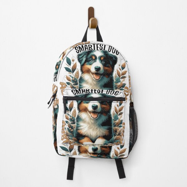 Item preview, Australian Shepherd puppy cute intelligent dog gift designed and sold by Pineapple-Tree.