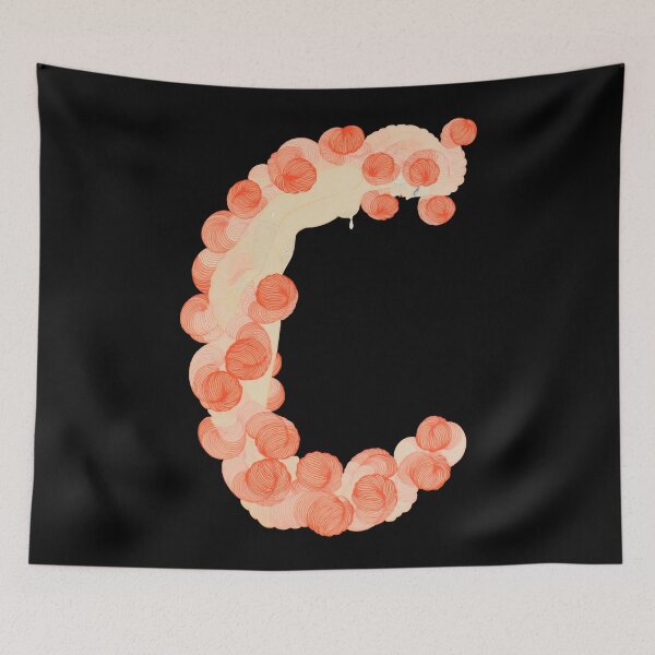 Item preview, Erté - The Letter C from the Alphabet Suite, 1976 designed and sold by elektronen.