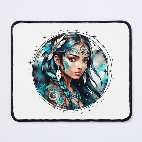 Item preview, Tribal tattoo girl designed and sold by StormbornGem.