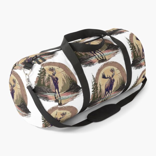 Item preview, Alt Version of Adult Moose, in the River, picturesque landscape of Colorado designed and sold by markmm9.