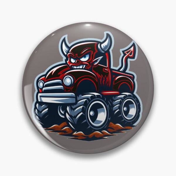Item preview, Devil Monster Truck designed and sold by tamsclub.