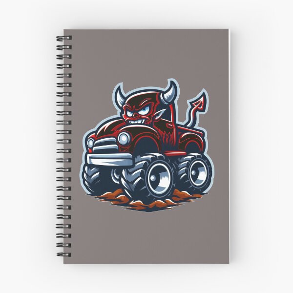 Item preview, Devil Monster Truck designed and sold by tamsclub.