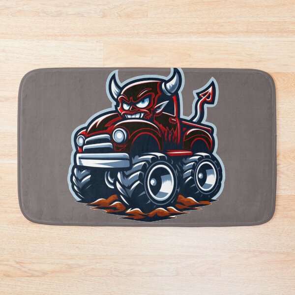 Item preview, Devil Monster Truck designed and sold by tamsclub.