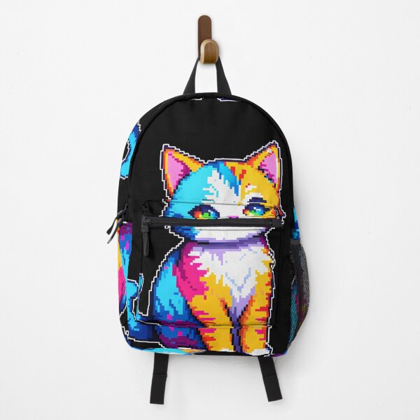 Item preview, Cute Colorful Pixel Cat designed and sold by Jackson-Will.