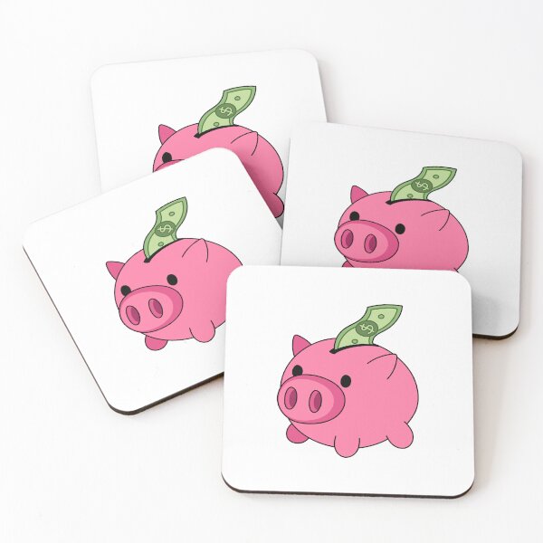 Artikelvorschau, Sparschwein entworfen und verkauft von SideQuestDoodles.