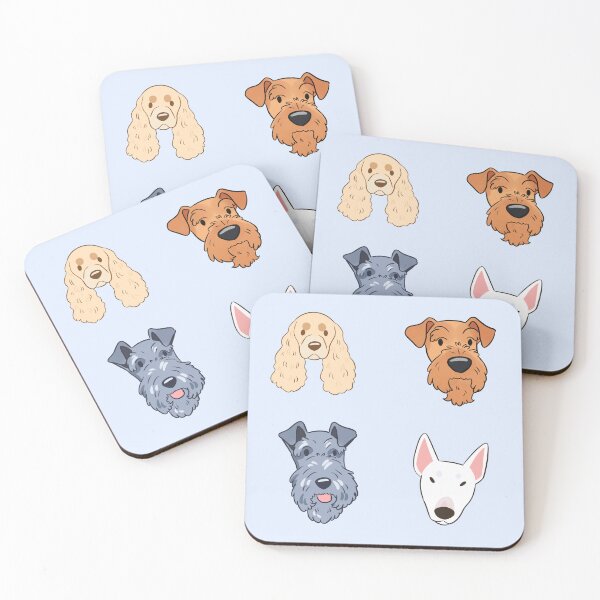Item preview, Dog breeds face pack designed and sold by Yaragold.
