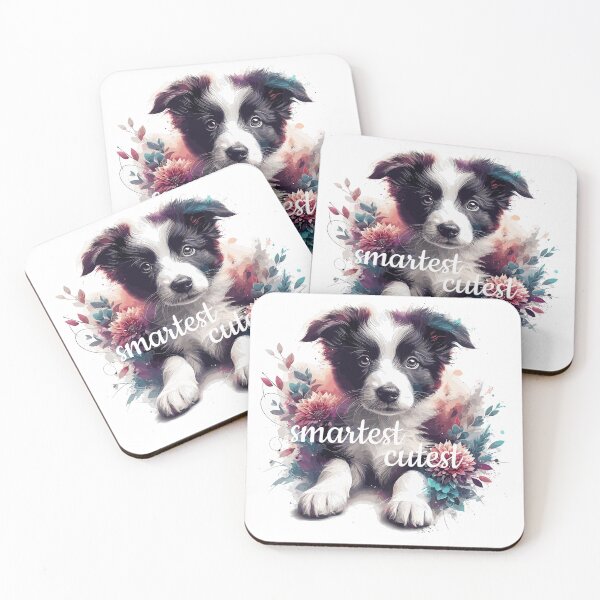 Item preview, Border Collie puppy cute intelligent dog gift designed and sold by Pineapple-Tree.