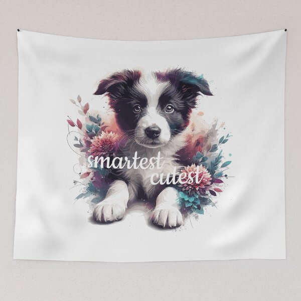 Item preview, Border Collie puppy cute intelligent dog gift designed and sold by Pineapple-Tree.
