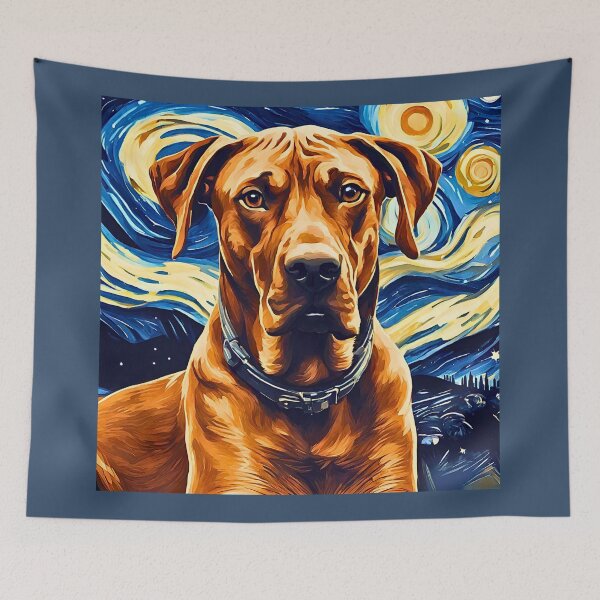 Item preview, Rhodesian Ridgebacky Night designed and sold by Fredster1966.