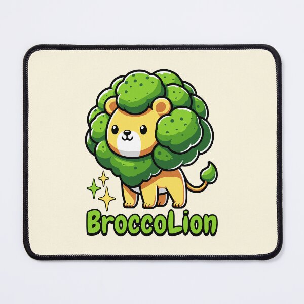Item preview, Broccoline! Cute Broccoli Lion! Cute Food Animals designed and sold by PMCreative.