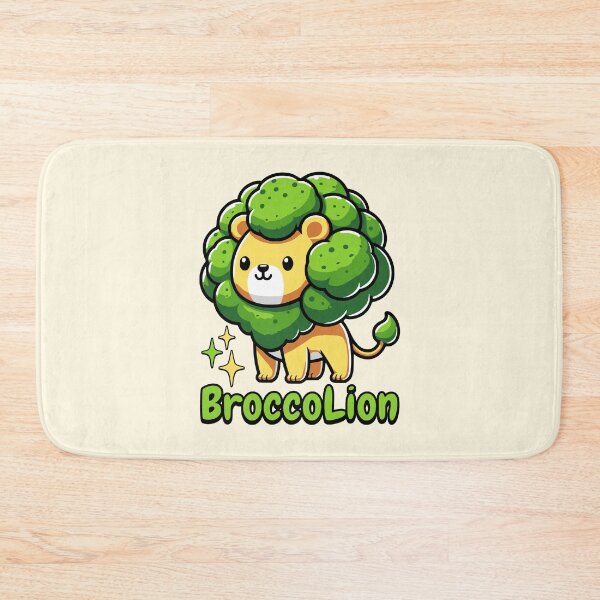 Item preview, Broccoline! Cute Broccoli Lion! Cute Food Animals designed and sold by PMCreative.