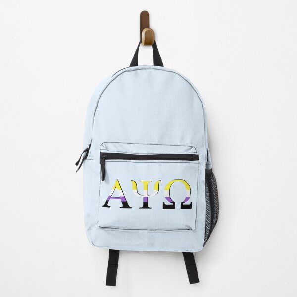 Item preview, Alpha Psi Omega - Non-Binary Pride designed and sold by SoybeanTomato.