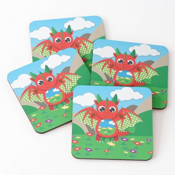 Item preview, Billy the Red Dragon  designed and sold by smalladventures.