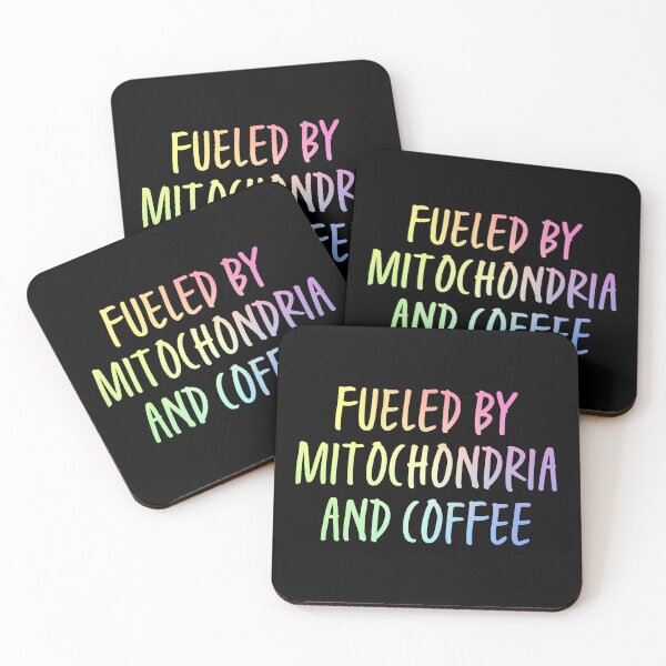 Item preview, Fueled By Mitochondria And Coffee designed and sold by ScienceCorner.