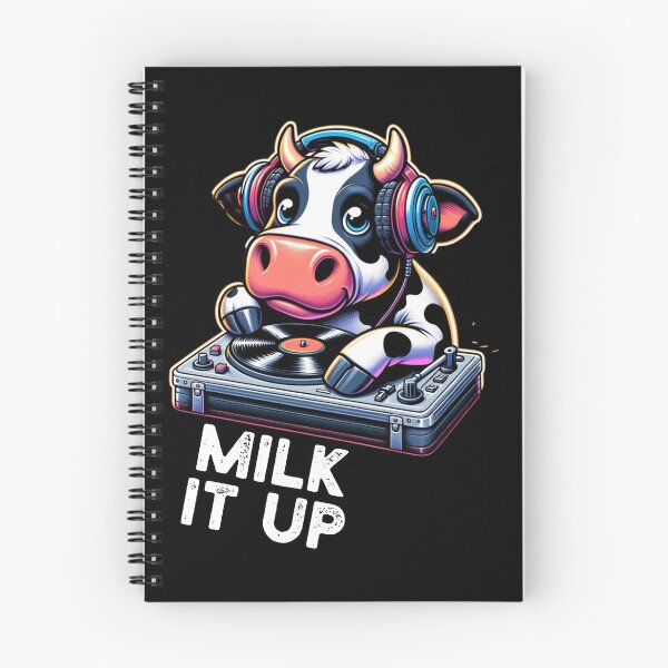 Item preview, Milk It Up DJ Cow with Headphones Fun Animal party designed and sold by Munich84.