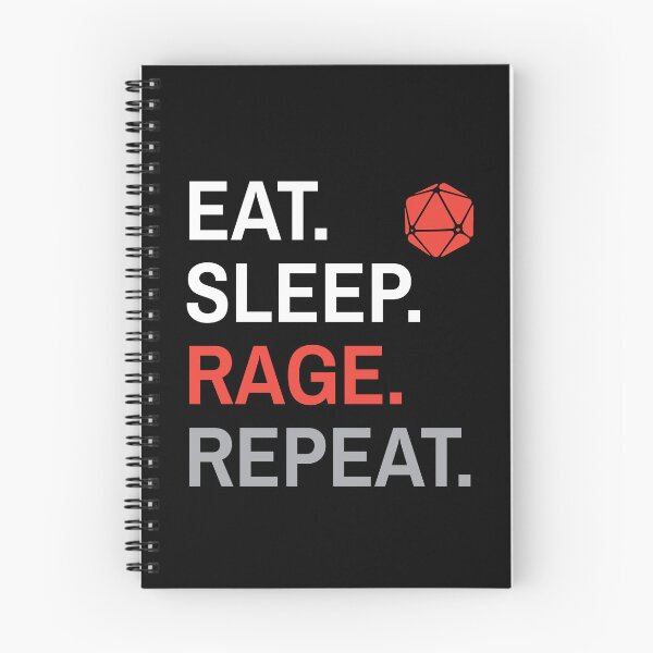 Item preview, D&D Barbarian Rage designed and sold by sunburstrpg.