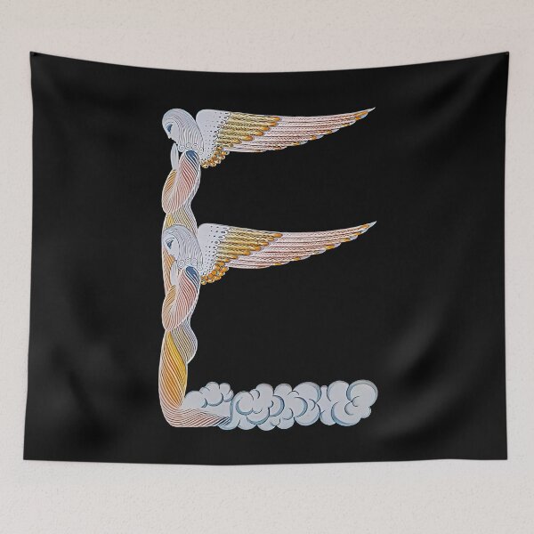 Item preview, Erté - The Letter E from the Alphabet Suite, 1976 designed and sold by elektronen.