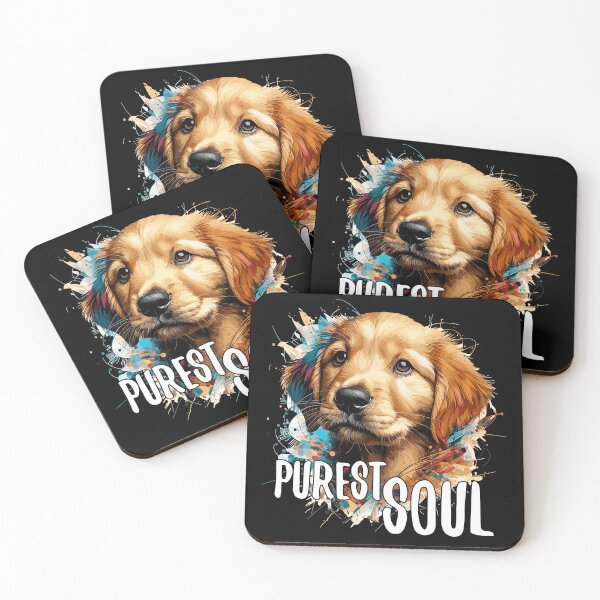 Item preview, Golden Retriever puppy purest soul dog gift designed and sold by Pineapple-Tree.