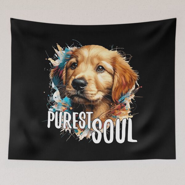 Item preview, Golden Retriever puppy purest soul dog gift designed and sold by Pineapple-Tree.