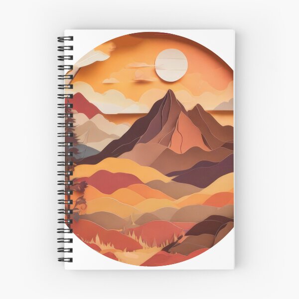 Item preview, Warm Sunset Peaks (1176) designed and sold by WASjourney.