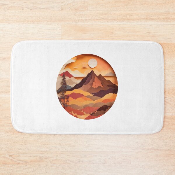 Item preview, Warm Sunset Peaks (1176) designed and sold by WASjourney.