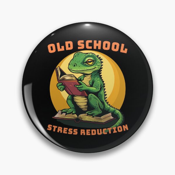 Item preview, Old School Stress Reduction - Read books designed and sold by JoksterHaven.