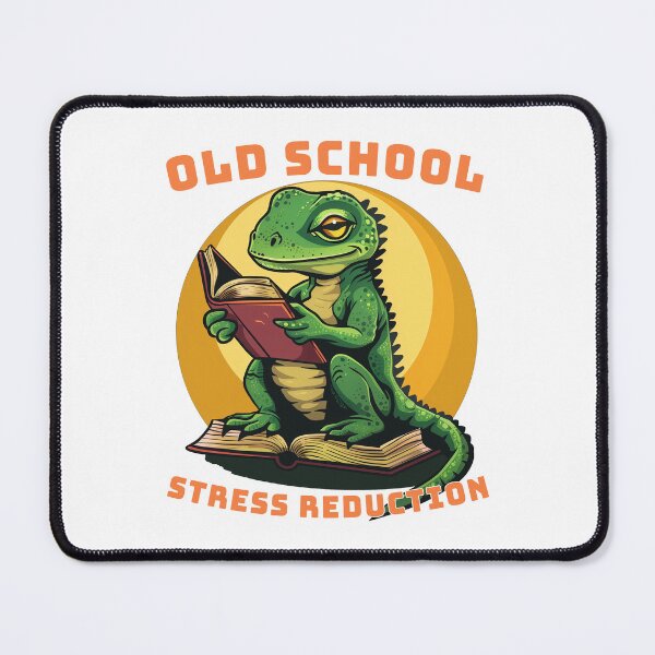 Item preview, Old School Stress Reduction - Read books designed and sold by JoksterHaven.