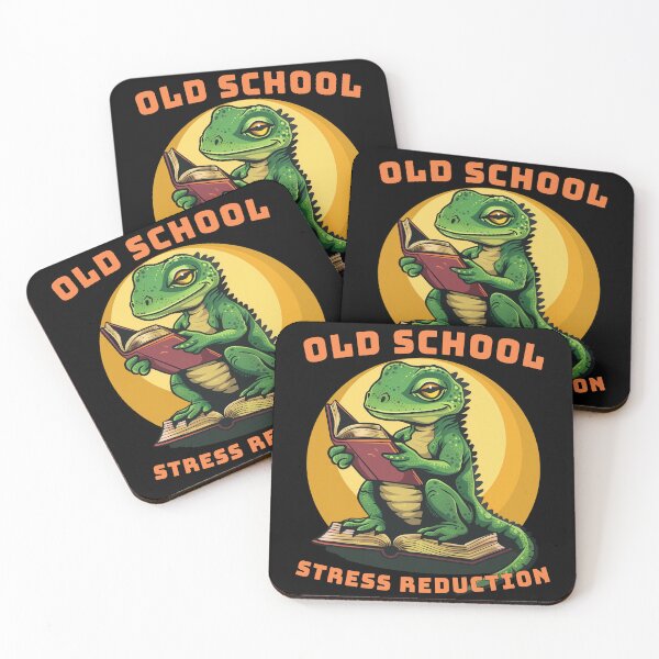 Item preview, Old School Stress Reduction - Read books designed and sold by JoksterHaven.