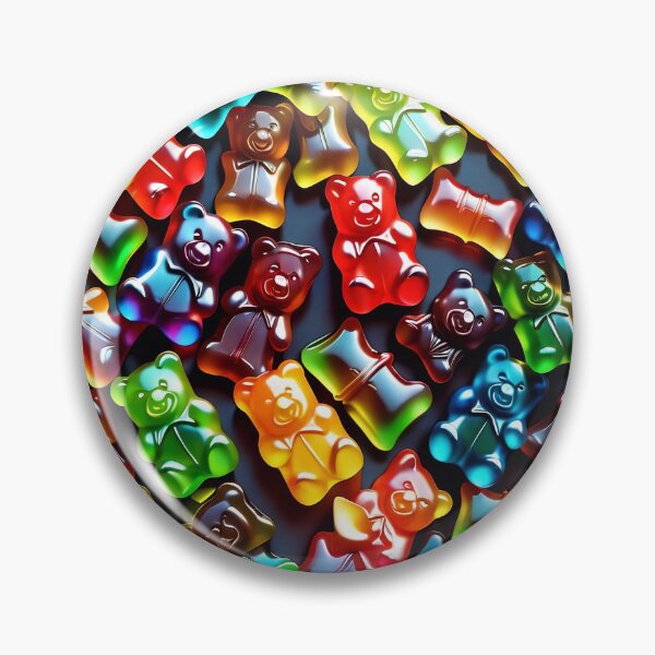 Artikelvorschau, Gummy Bear Candy Pattern entworfen und verkauft von TheArtOfPat.