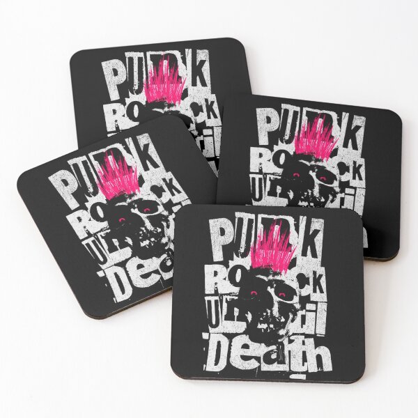 Item preview, Skull,Punk Rock  Until Death designed and sold by MoonDesinso.