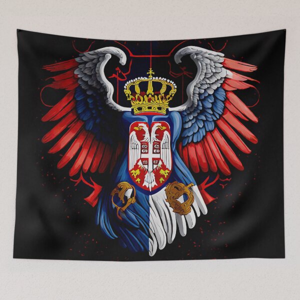 Item preview, Serbia,flag of Serbia  designed and sold by MoonDesinso.