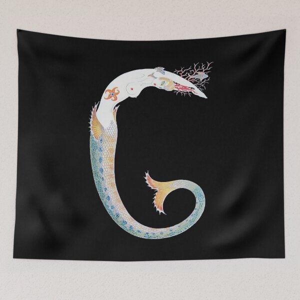 Item preview, Erté - The Letter G from the Alphabet Suite, 1976 designed and sold by elektronen.