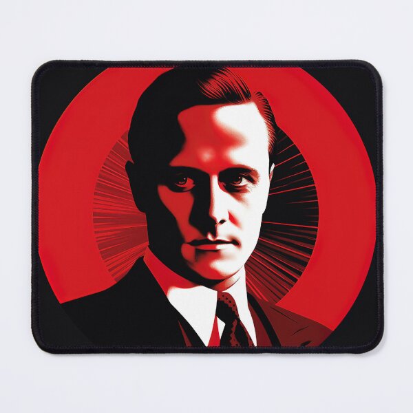 Item preview, F. Scott Fitzgerald | Red minimalism designed and sold by ComicsFactory.