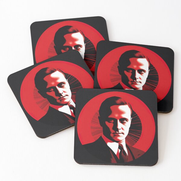 Item preview, F. Scott Fitzgerald | Red minimalism designed and sold by ComicsFactory.