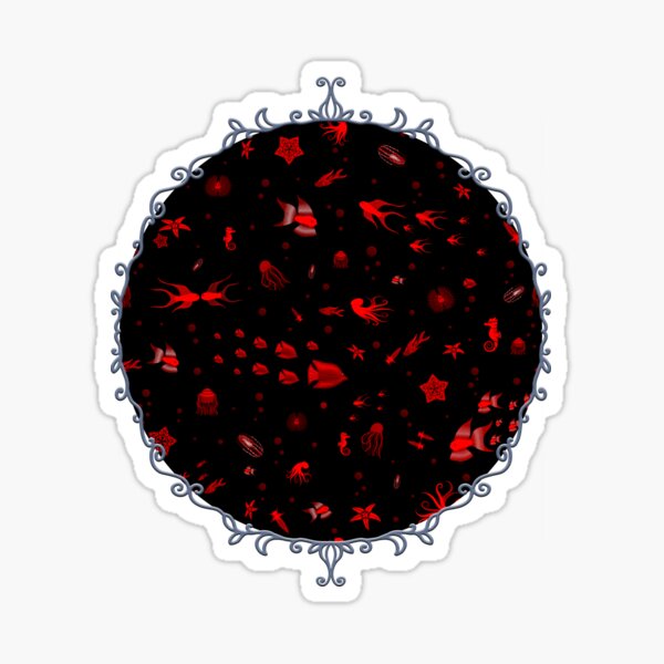 Item preview, Sea of Shapes and Shadows - Red designed and sold by StephOBrien.