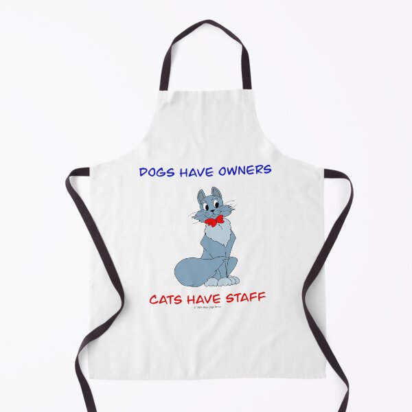 Item preview, Dogs have owners, cats have staff 3 designed and sold by LuxeDigiArt.