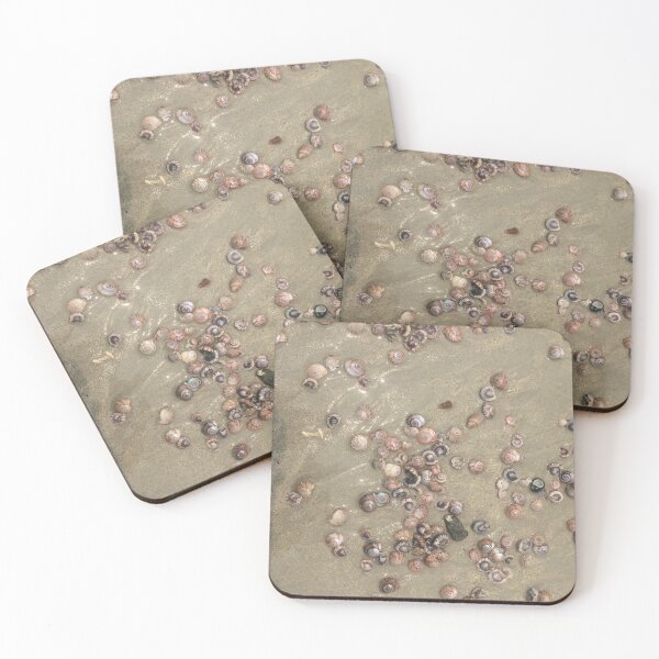 Item preview, Shells on the sandy beach at Houhora designed and sold by KiwiImages.