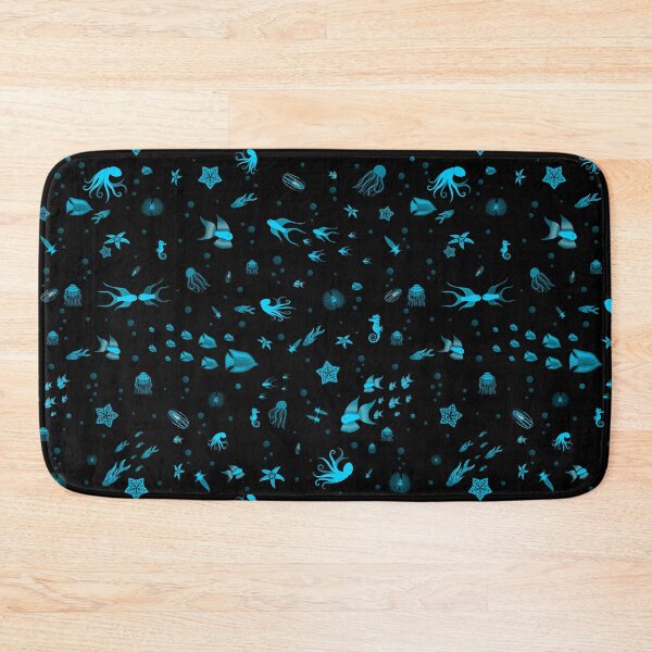 Item preview, Sea of Shapes and Shadows - Light blue designed and sold by StephOBrien.
