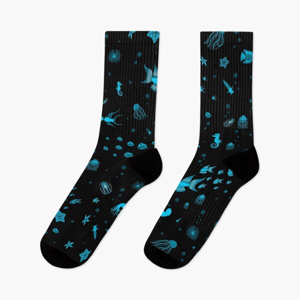 Item preview, Sea of Shapes and Shadows - Light blue designed and sold by StephOBrien.