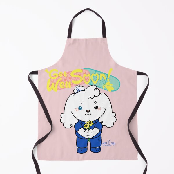 Item preview, SushiDog: Get Well Soon designed and sold by OneLineTeddy.