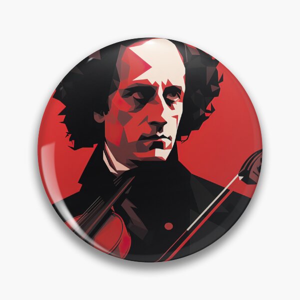Item preview, Felix Mendelssohn | Red minimalism designed and sold by ComicsFactory.