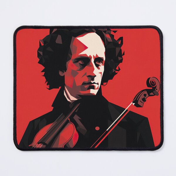 Item preview, Felix Mendelssohn | Red minimalism designed and sold by ComicsFactory.