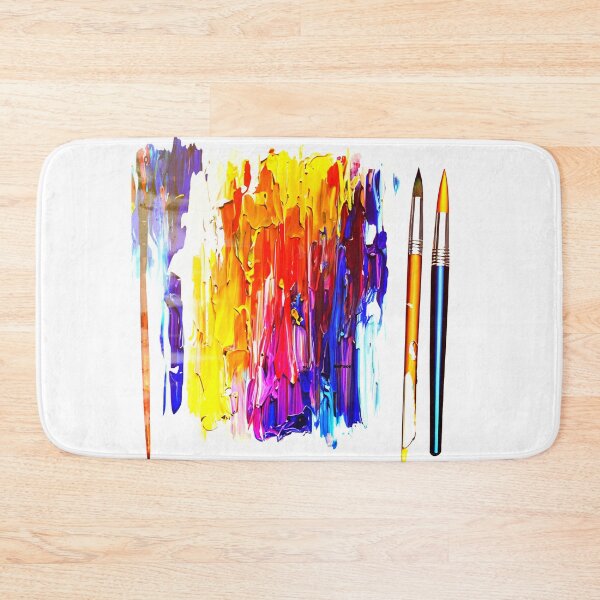 Item preview, Oil Paint and Brushes for Test Canvas - dePace' designed and sold by mrpropcake.