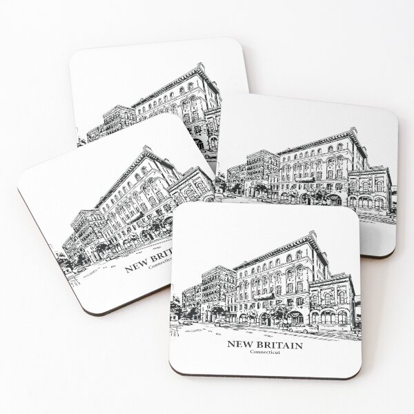 Item preview, New Britain - Connecticut designed and sold by Lakeric Cityscapes.