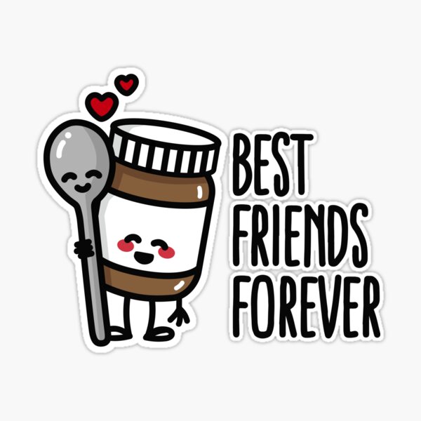 Best Friends, Food Buddy, BFF Cute, Spoon Choco' Baseball Cap