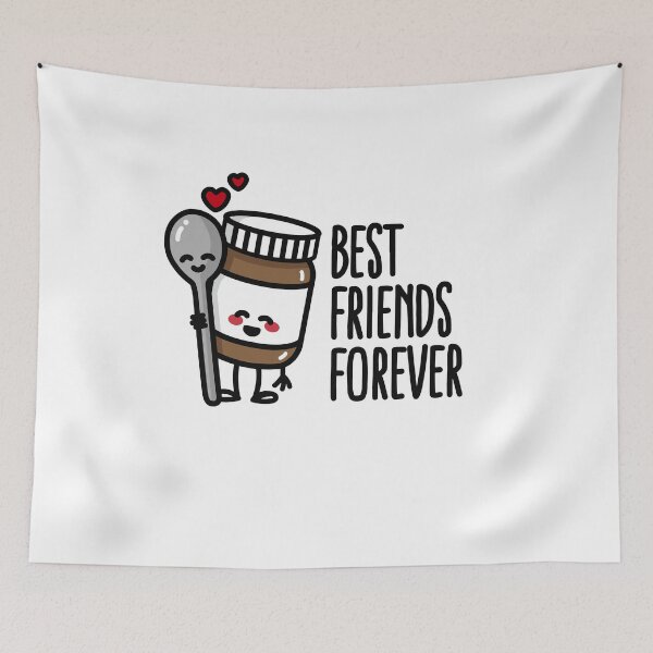 Item preview, Best friends forever chocolate spread / spoon BFF designed and sold by LaundryFactory.
