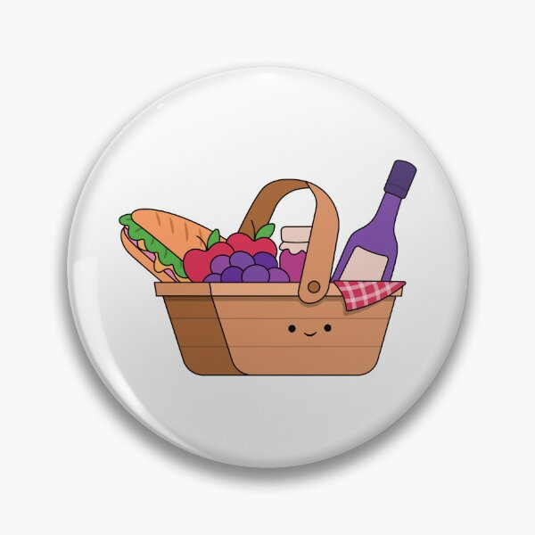 Item preview, Picnic Basket designed and sold by SideQuestDoodles.