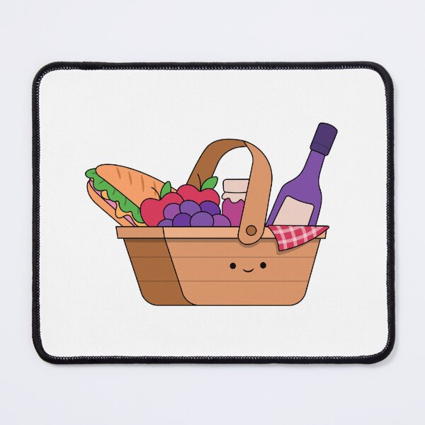 Item preview, Picnic Basket designed and sold by SideQuestDoodles.